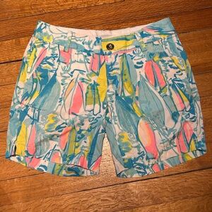 Lilly Pulitzer | Jayne Short | Beach and Bae Print - size 00, 7” inseam